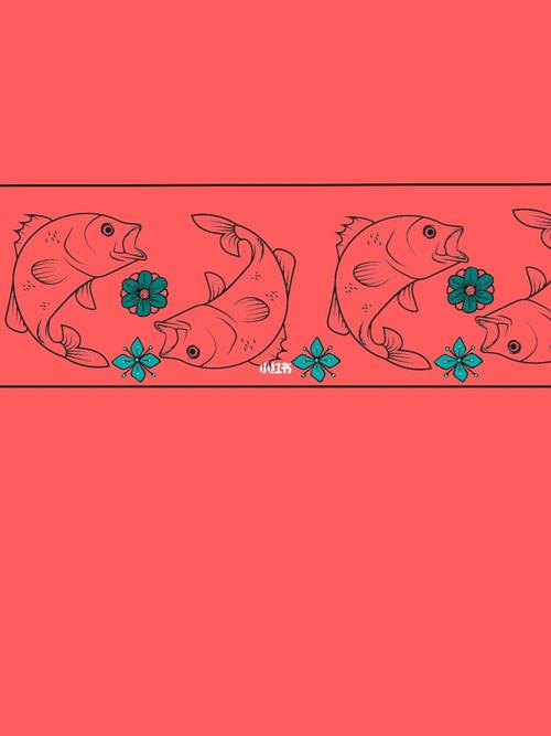 来一个动物的二方连续纹样吧 没上色_上色_中国古代纹样图_文化_绘画