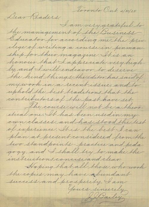 字母的设计及手写体