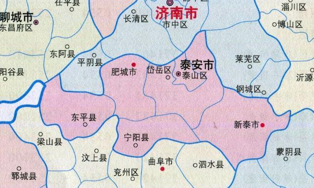 泰安6区县人口一览新泰市137万泰山区74万