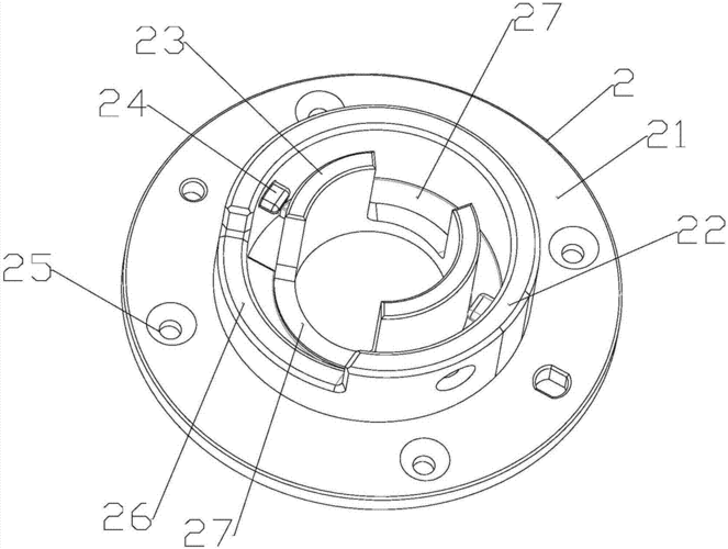 一种车载旋转屏的安装结构制造技术