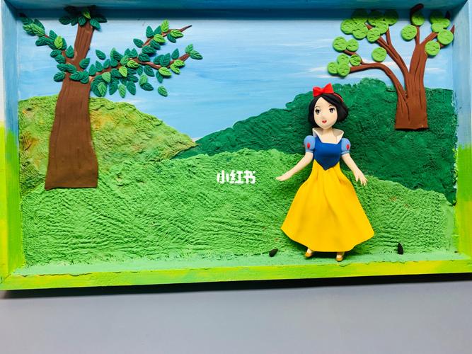 超轻粘土—白雪公主和七个小矮人_白雪公主_粘土_无锡攻略_我的粘土