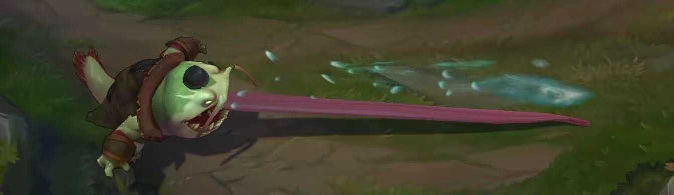 河流之王塔姆了… 其实从他第一次使用塔姆就大喊着"卧槽这个家伙舌头