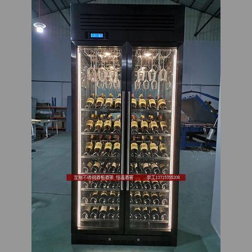 格瑞鑫 澄海红酒不锈钢柜 恒温酒柜设备定做价格