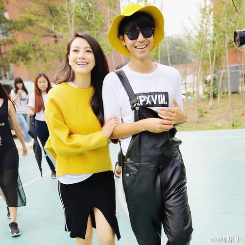 韩火火 高圆圆 裙子