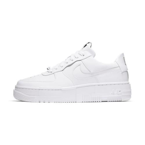 耐克nikeairforce1pixel空军一号像素纯白解构板鞋女鞋ck664910339