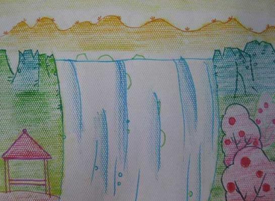 祖国的大好河山儿童画图片大全