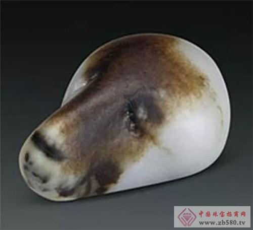 和田玉奇石"天狗"