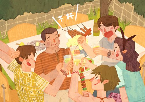 聚会&出游|插画|商业插画|jpal - 原创作品 - 站酷 (zcool)