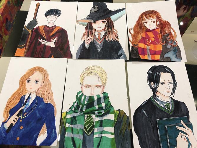 艺术精品班—《哈利波特主题》马克笔人物画
