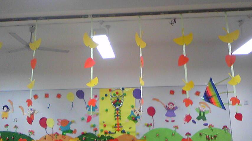 幼儿园宿舍横梁吊饰图片作品