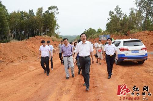 冷水滩:何冲龙调研全区交通"基础设施"大会战