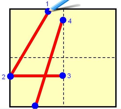 规范书写数字,老师看了直夸