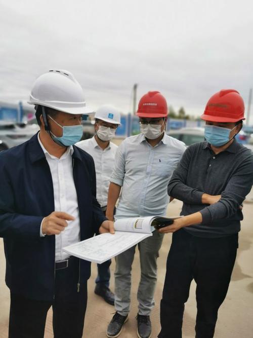 市建设局苏青云总建筑师,局工程处,市质安站等陪同.