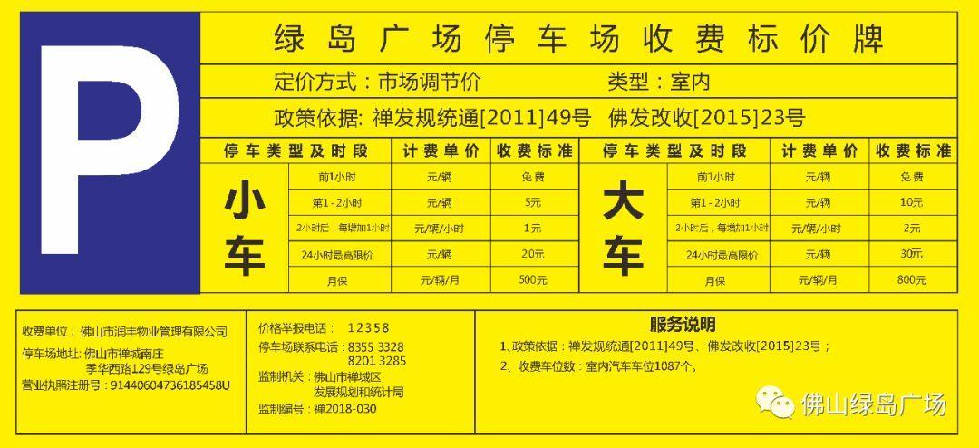 【城事】6月1日起,绿岛广场将实行停车收费!前3小时免费哦