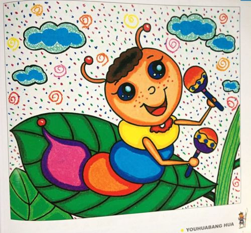 幼儿园油画棒画2013大连06班
