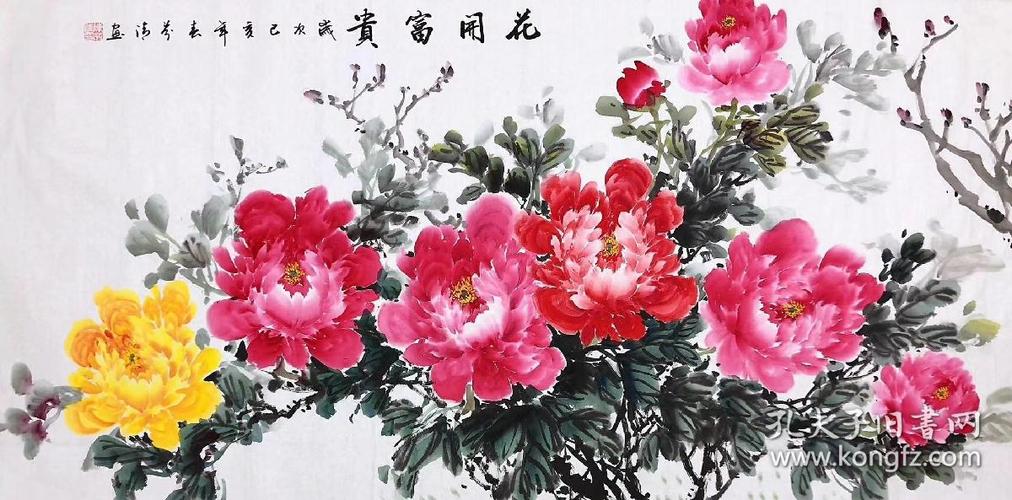 陈芬清画家简介(中国十大牡丹画家 前十名)