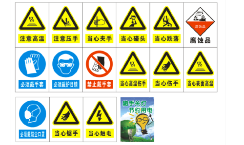安全标识图片