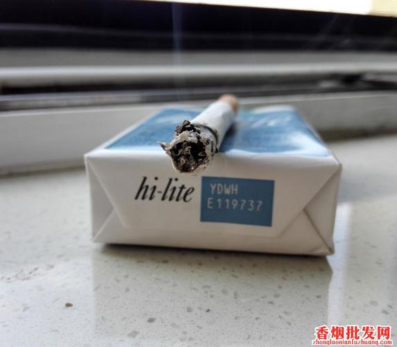 日本香烟软蓝款hi-lite品鉴