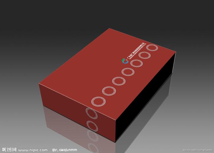 简约时尚公司礼品包装盒图片