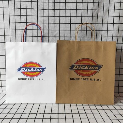 蒂克 迪克迪克斯 迪凯斯 纸袋子 手提袋 白牛皮纸袋
