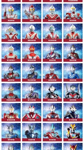 奥特曼名字大全_奥特曼_熊孩子_影视_动漫