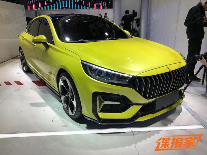 2019 上海车展探馆:红旗 h5 运动版车型