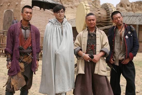 由连奕名,张嘉译,王佳宁,李印等主演的电视剧《雪狼谷》与江苏卫视