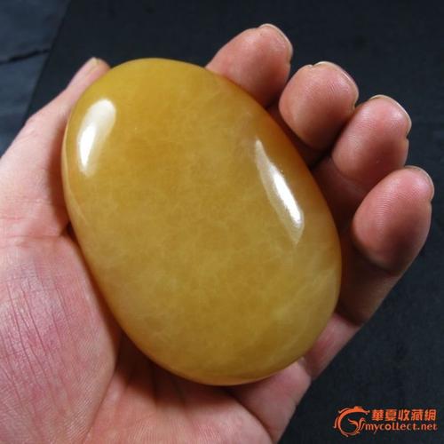 新疆和田玉黄玉戈壁玉把件观音