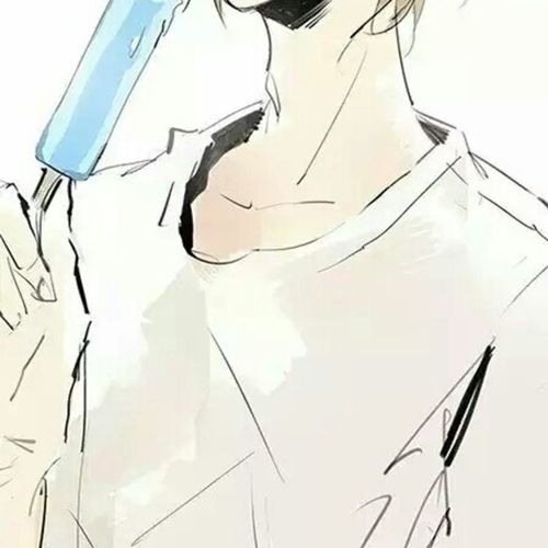 男头#动漫#帅萌#冰淇淋