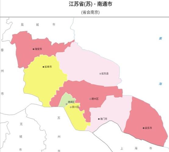 如皋市,海门市,启东市,海安市