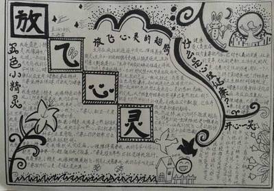 大学生关于心理健康的手抄报 心理健康的手抄报