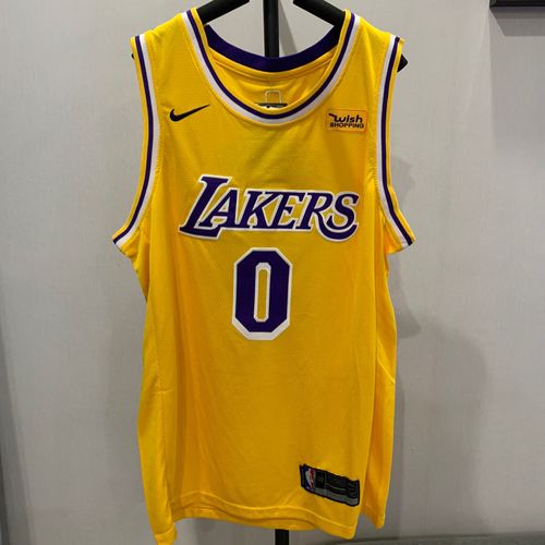 尼克杨球衣刺绣湖人队0号nick young杨少侠复古篮球服