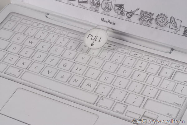 手绘模型笔记本 亲手打造您喜爱的 macbook