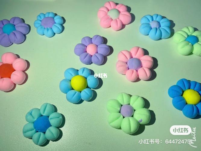 花朵|超轻粘土_粘土_我的粘土世界_兴趣爱好_手工