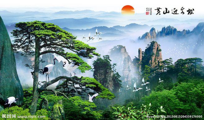 以下更多精品《迎客松》《装饰画》《无框画》系列