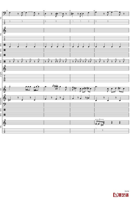 epic sax guy钢琴谱-ray charles-hit the road jack