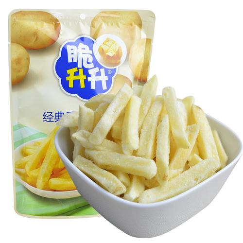 脆升升香脆薯条 休闲零食单包100g(20克*5袋)新加紫薯味