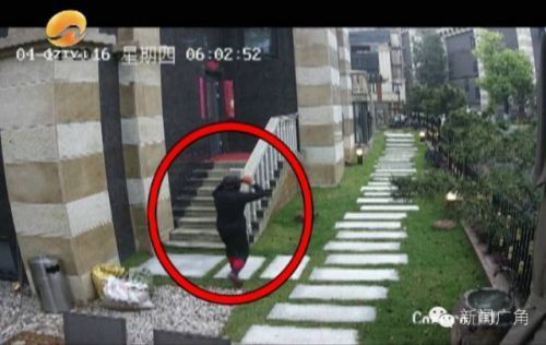 石狮一"特种兵"凌晨连闯七栋别墅 意欲何为? (视频)