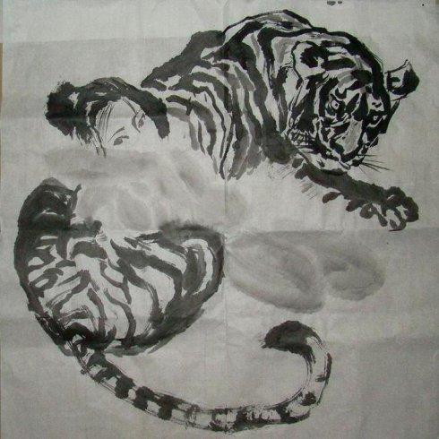 徐州刘永亮:虎尾巴·虎话·虎画