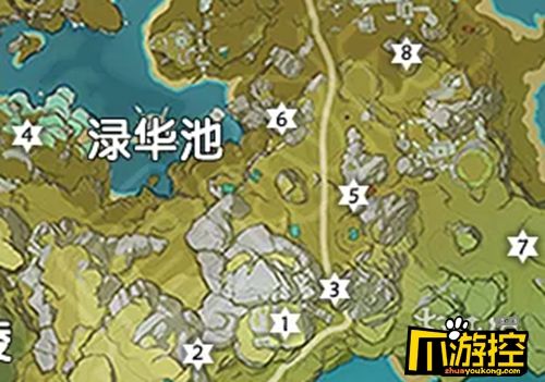 原神渌华池岩神瞳在哪里渌华池岩神瞳获取位置