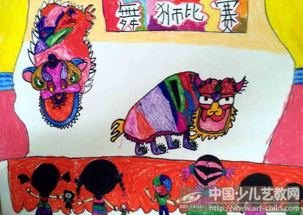 作品名称:  《舞狮盛会》