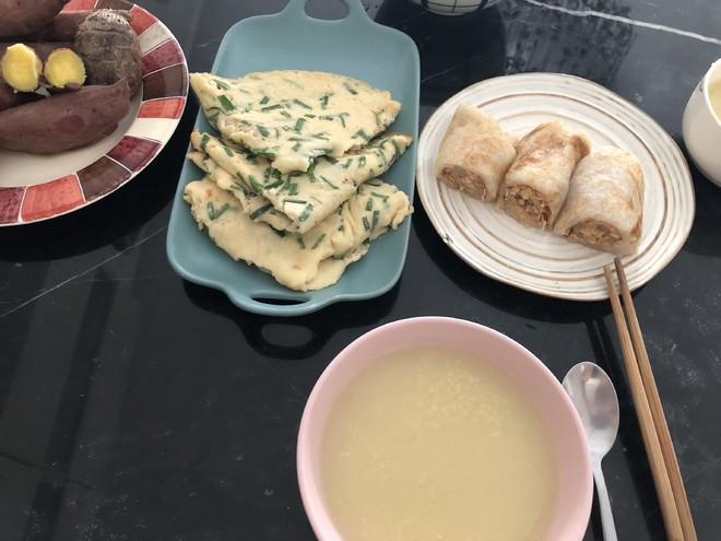 以后遵循早上吃好,中午吃饱,晚上吃少的原则,早餐要营养丰盛起来
