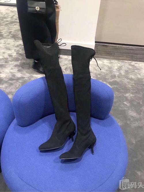 stuart weitzman女士长筒靴,黑色,原价730磅