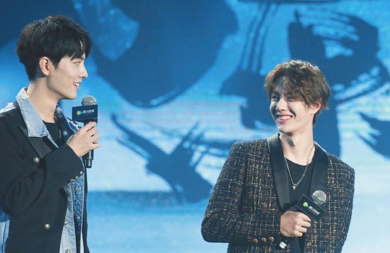 肖战王一博博君一肖并肩于雪山之巅