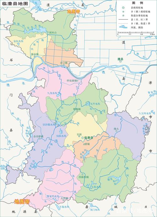 湖南常德2区6县1市,10幅最新高清地图