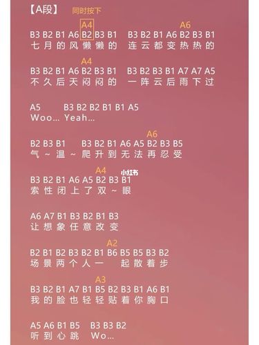 光遇夏天的风乐谱这文案我爱了