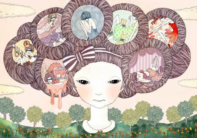 日本插画师yoko furusho作品欣赏