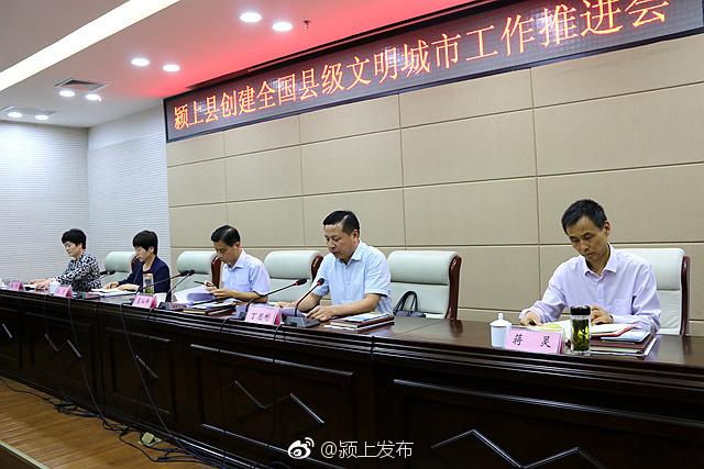 颍上县委副书记,县长窦灿辉,县委副书记丁思彬,县委常委,县委宣传部