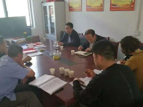 县委常委,县委组织部长程广勇到庙子镇调研工作