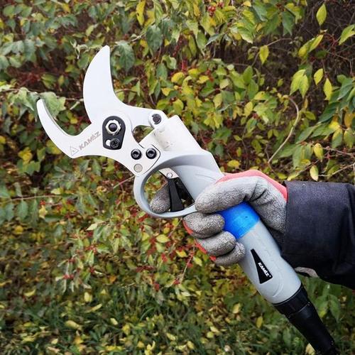 购客卡玛兹电动修枝剪充电式果树剪刀园艺修枝剪省力粗大剪 kamaz 免